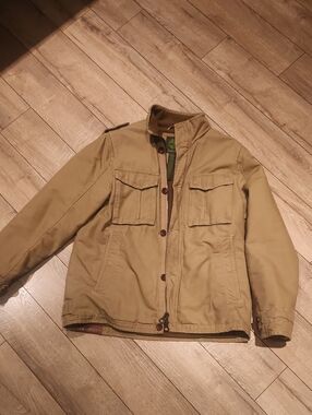 Timberland Men's Beige/Tan Military Field Jacket